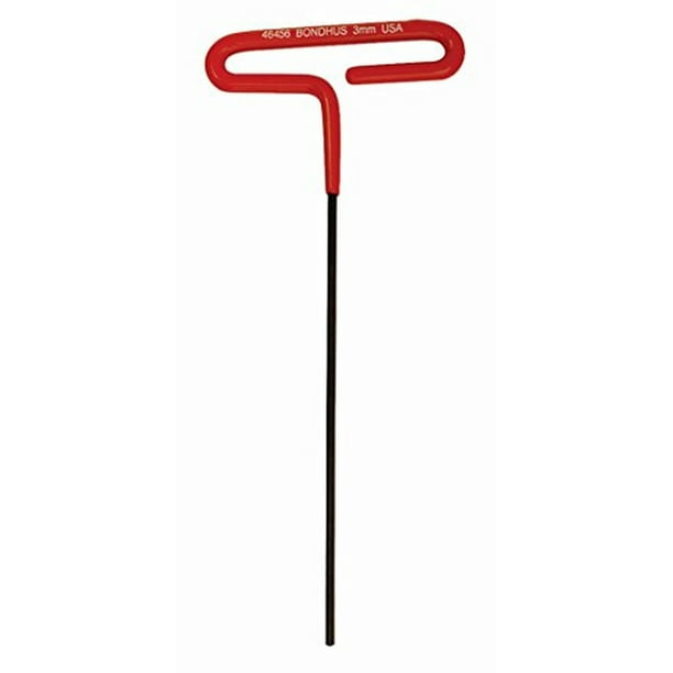 6.8 2-Piece 6.8 Bondhus 46410 3/16 Hex Tip Cushion Grip Loop T-Handle with ProGuard Finish 6.8 2-Piece 6.8 Bondhus 46410 3/16 Hex Tip Cushion Grip Loop T-Handle with ProGuard Finish
